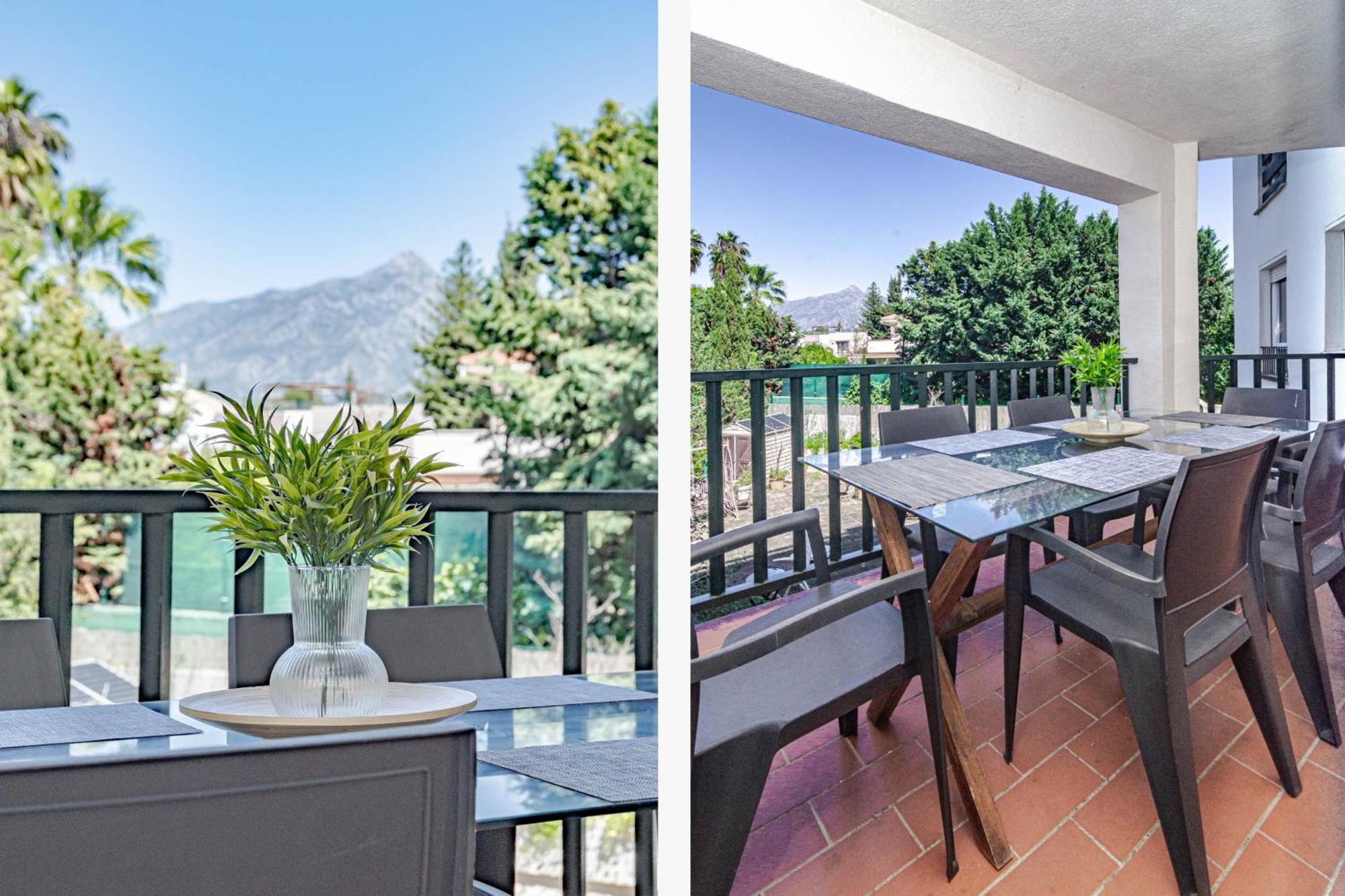 Lovely And Spacious 3-bedroom Apartment, 150m Walk To The Appartement Marbella